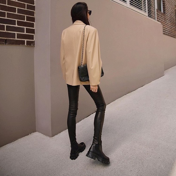 Zara pleated sleeve blazer - Picture 6 of 12